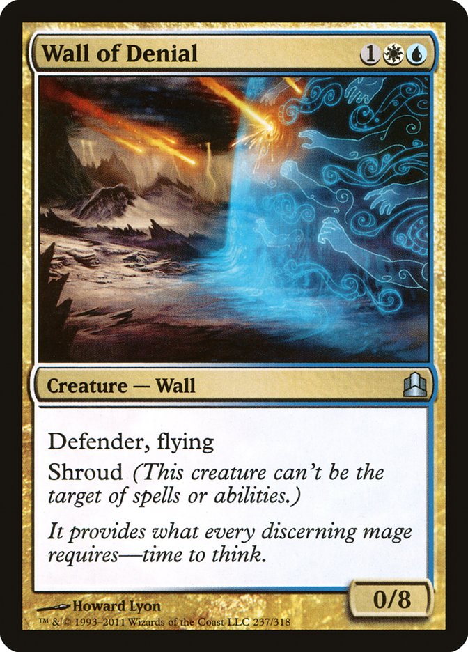 Wall of Denial [Commander 2011] | Total Play