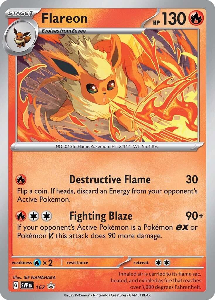 Flareon (SVP167) [Scarlet & Violet: Black Star Promos] | Total Play