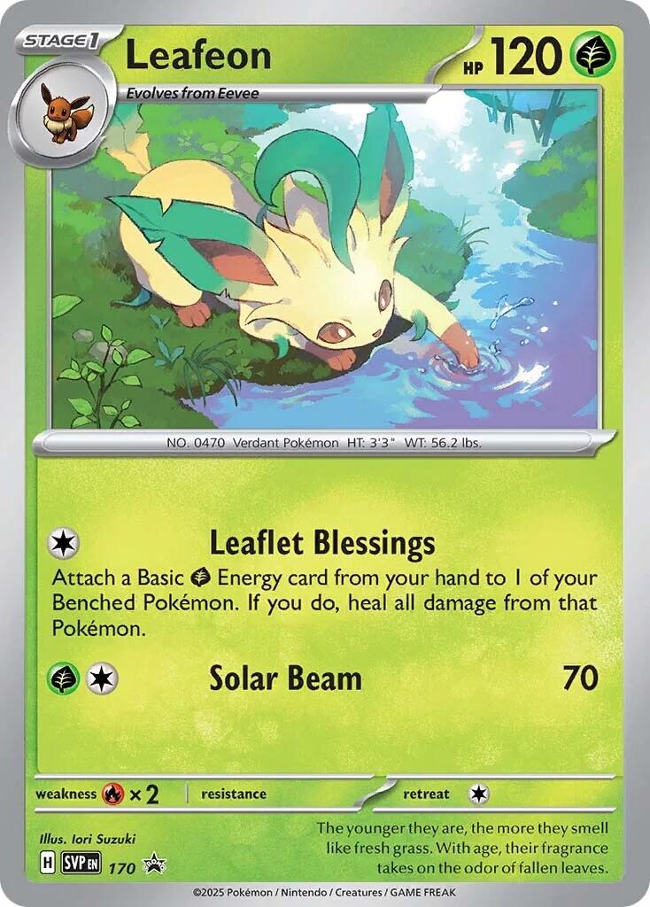 Leafeon (SVP170) [Scarlet & Violet: Black Star Promos] | Total Play