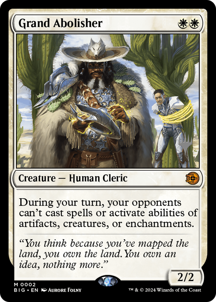 Grand Abolisher [Lorwyn Eclipsed Promos] | Total Play