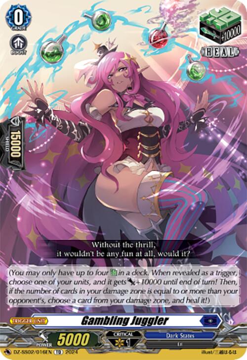 Gambling Juggler (DZ-SS02/016EN) [DZ-SS02: Stride Deckset -Harri-] | Total Play