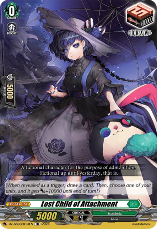 Lost Child of Attachment (DZ-SS03/014EN) [DZ-SS03: Stride Deckset -Nightrose-] | Total Play