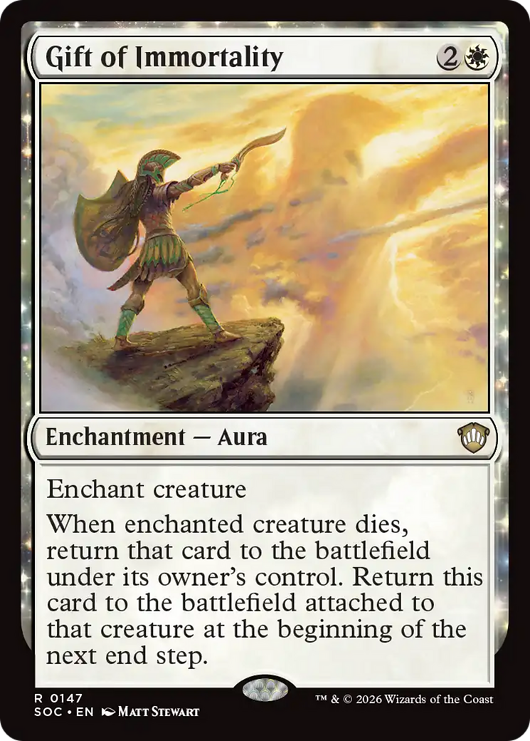 Gift of Immortality [Secrets of Strixhaven Commander] | Total Play