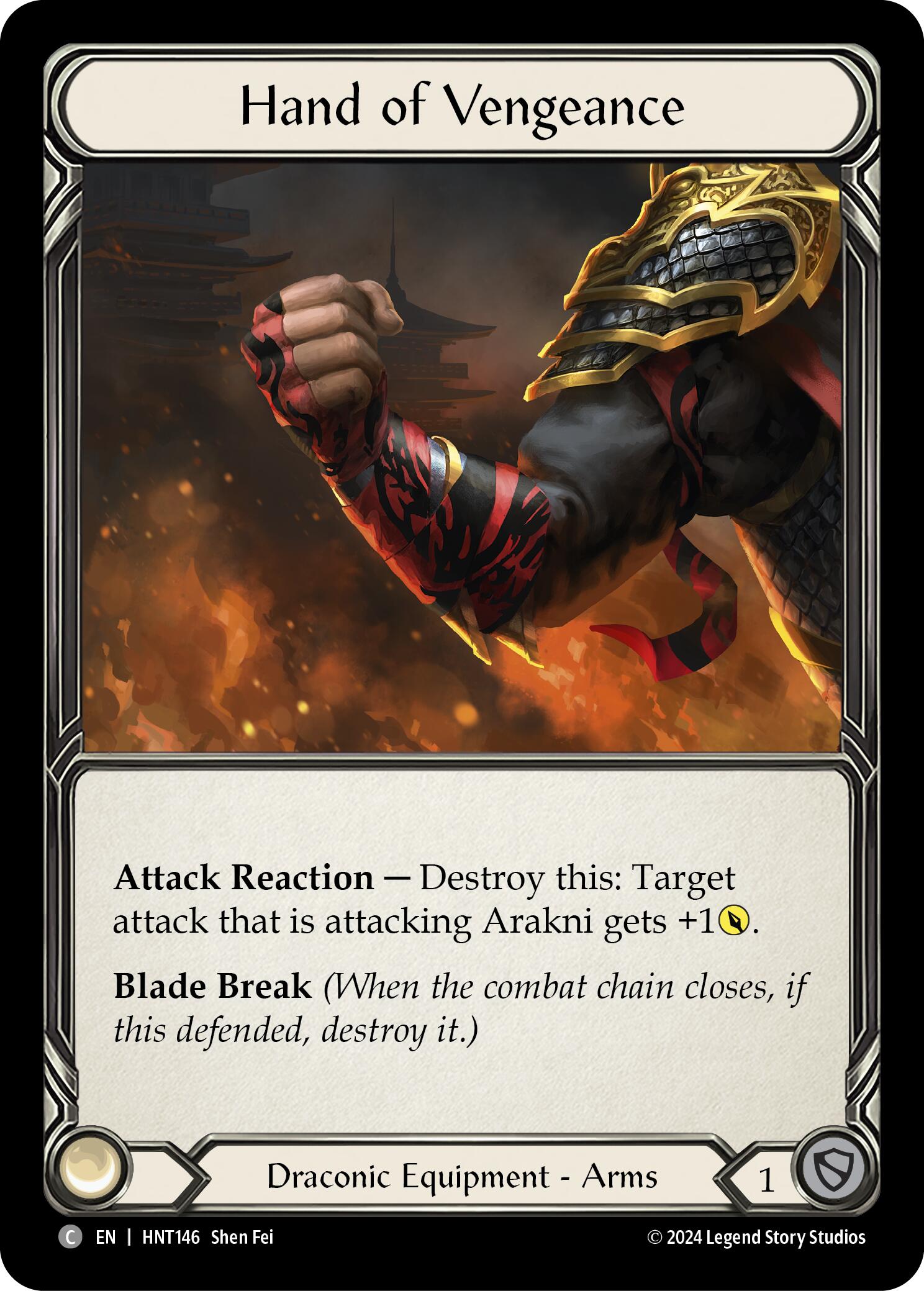Hand of Vengeance [HNT146] (The Hunted) | Total Play