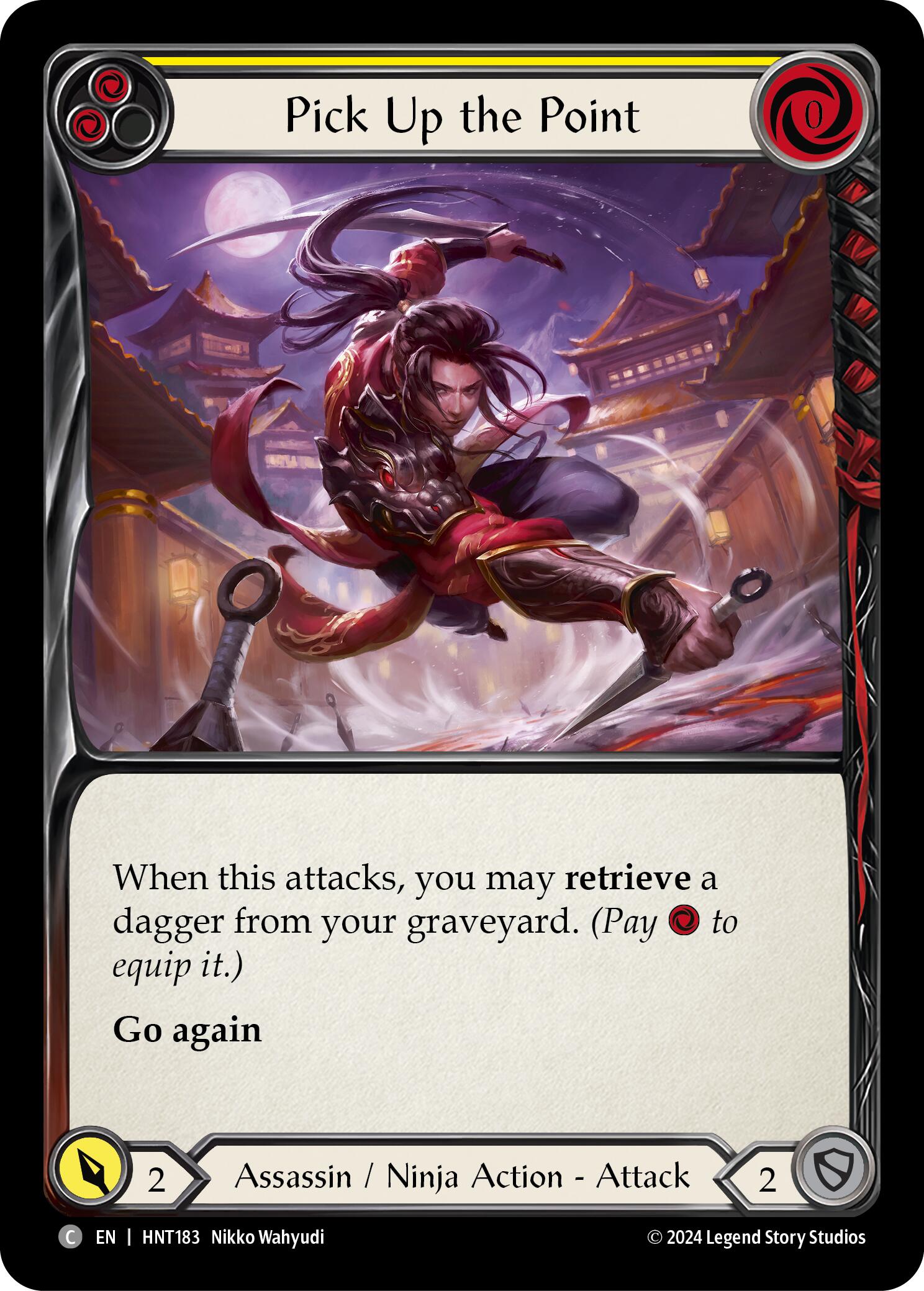 Pick Up the Point (Yellow) [HNT183] (The Hunted) | Total Play