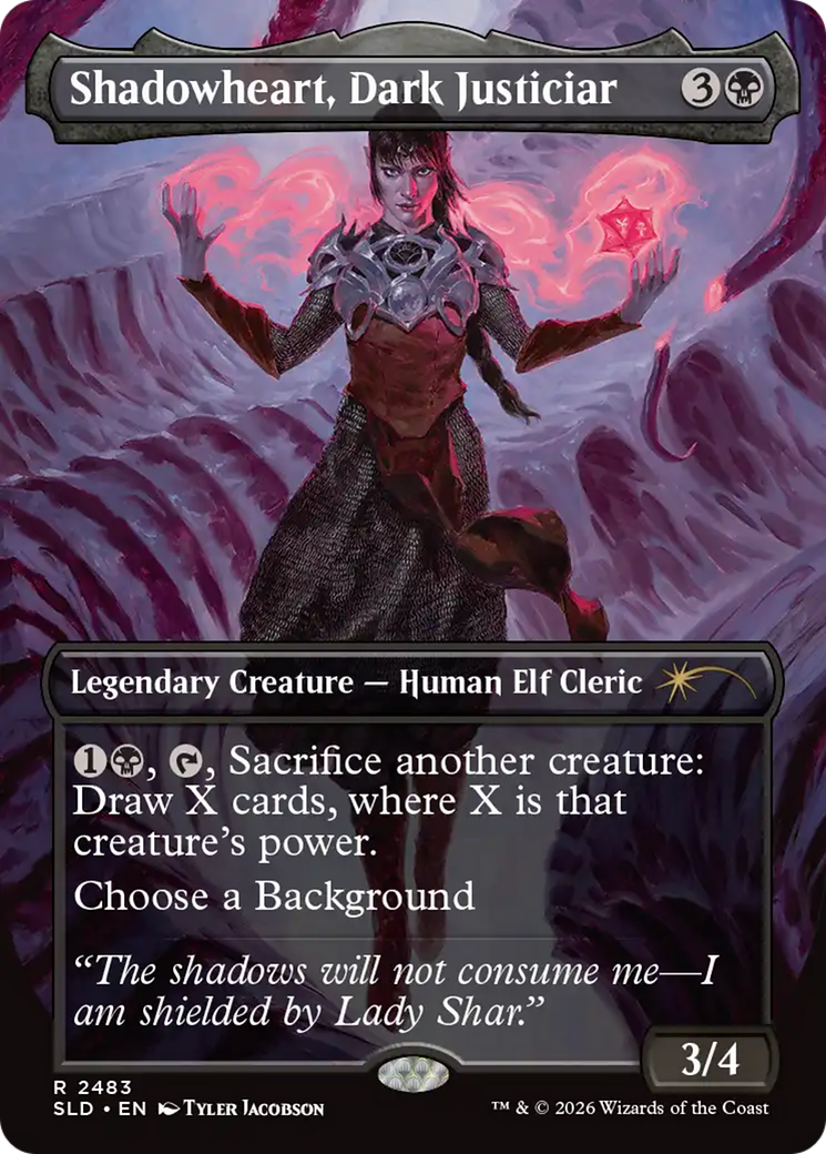 Shadowheart, Dark Justiciar [Secret Lair Drop Series] | Total Play