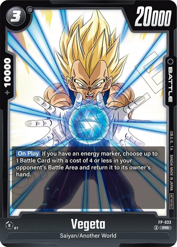 Vegeta (FP-033) [Fusion World Promotion Cards] | Total Play