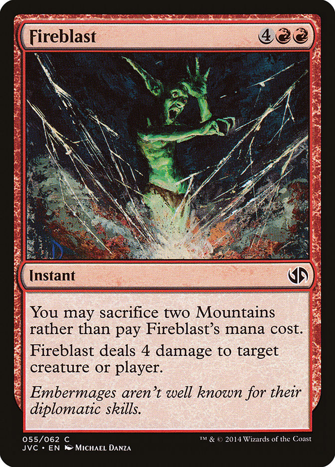 Fireblast [Duel Decks Anthology] | Total Play
