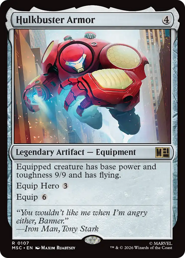 Hulkbuster Armor [Marvel Super Heroes Commander] | Total Play