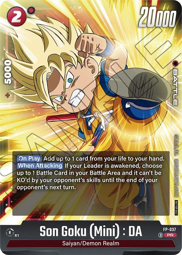 Son Goku (Mini) : DA (FP-037) [Fusion World Promotion Cards] | Total Play
