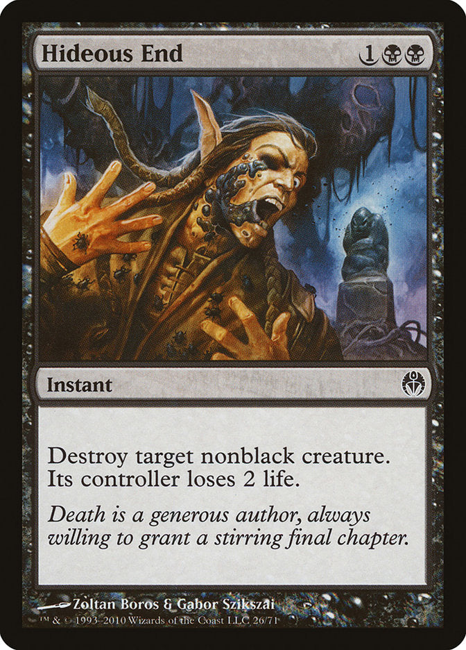 Hideous End [Duel Decks: Phyrexia vs. the Coalition] | Total Play