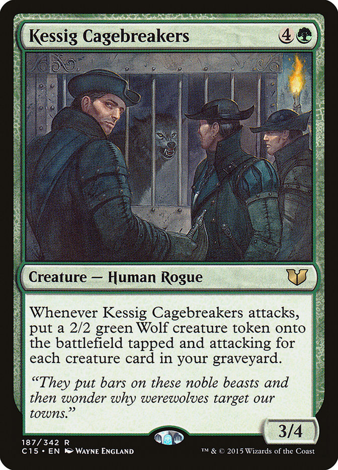 Kessig Cagebreakers [Commander 2015] | Total Play