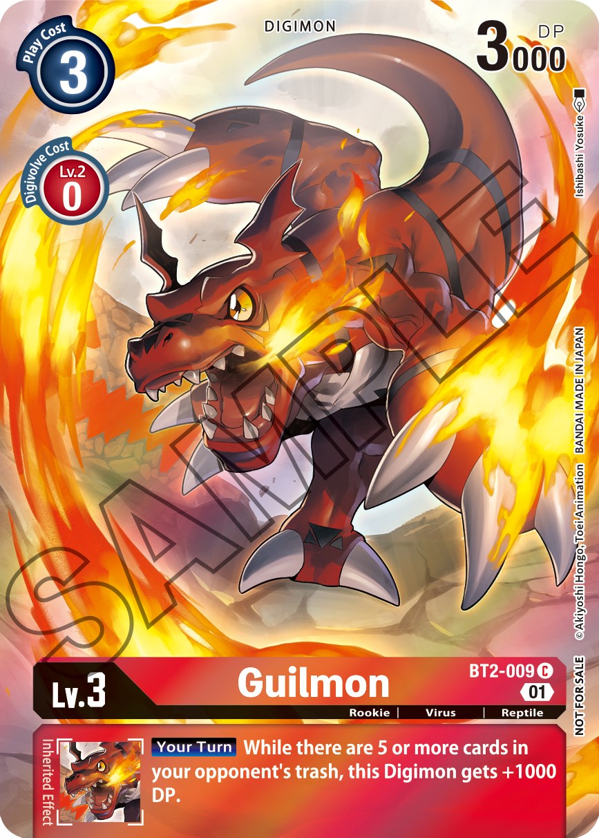 Guilmon [BT2-009] (Tamer's Card Set 1) [Release Special Booster Promos] | Total Play