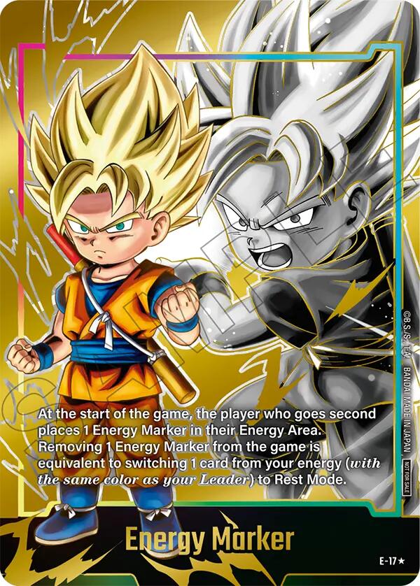 Energy Marker (E-17) (Gold) [Fusion World Energy Markers] | Total Play