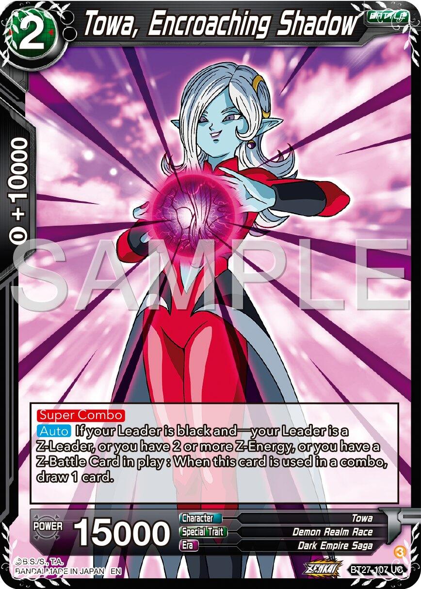 Towa, Encroaching Shadow (BT27-107) [History of Z] | Total Play