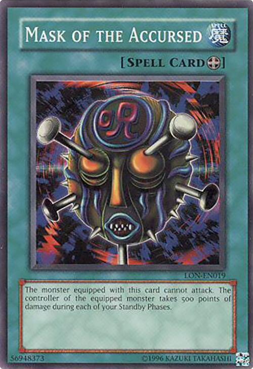 Mask of the Accursed [LON-EN019] Super Rare | Total Play