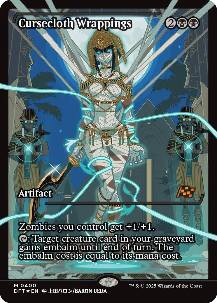 Cursecloth Wrappings (Showcase) (Japanese) [Aetherdrift] | Total Play