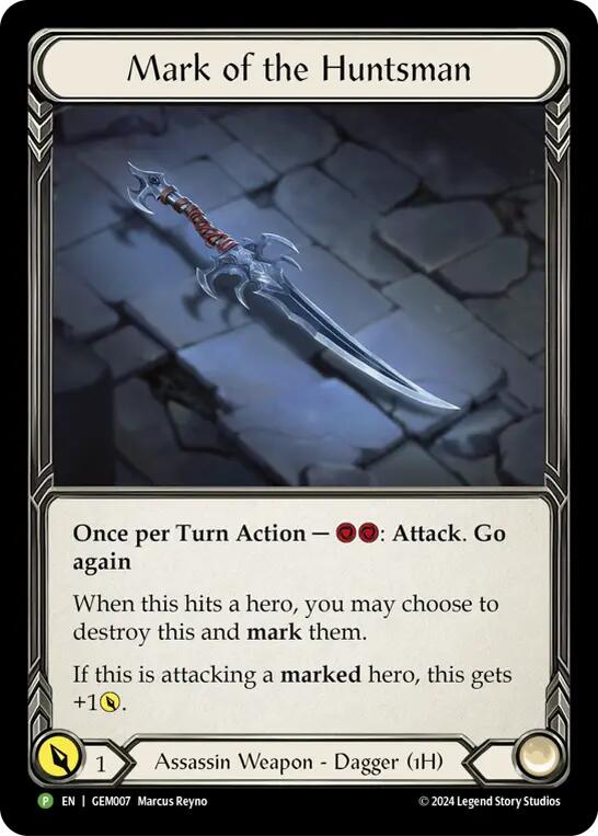 Mark of the Huntsman [GEM007] (GEM Pack 1)  Cold Foil | Total Play