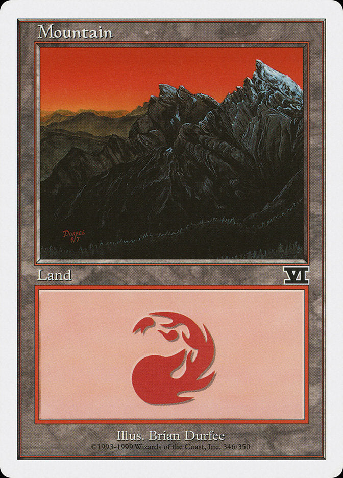 Mountain (346) [Classic Sixth Edition] | Total Play
