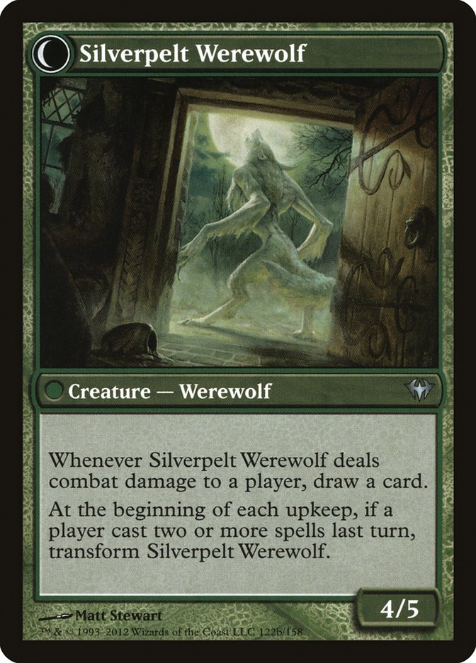 Lambholt Elder // Silverpelt Werewolf [Dark Ascension] | Total Play