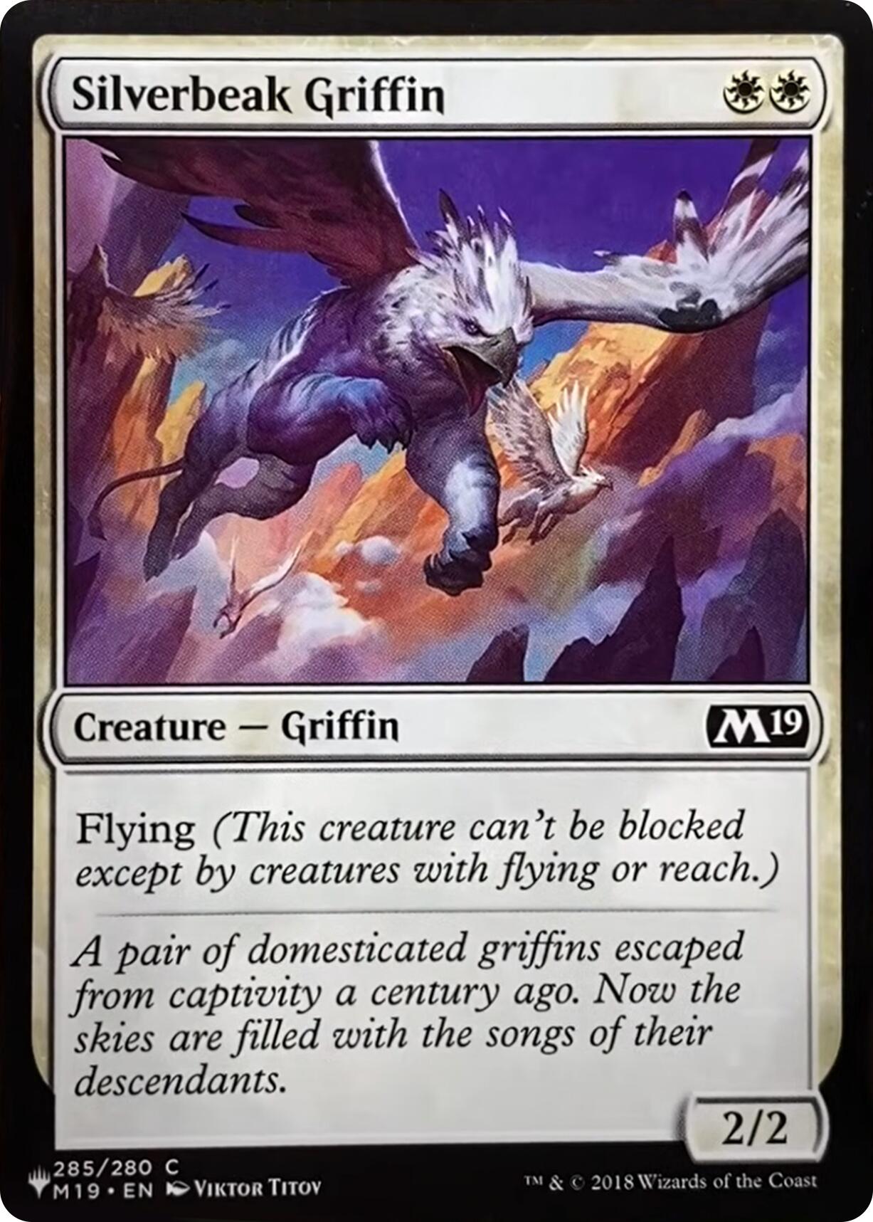 Silverbeak Griffin [The List] | Total Play