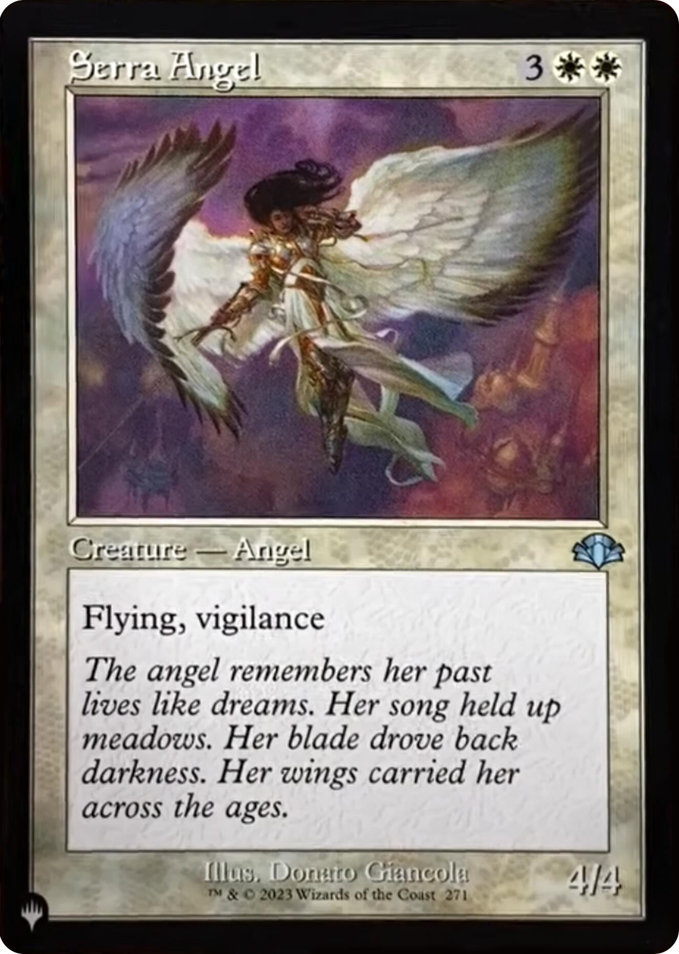 Serra Angel (Retro Frame) [The List] | Total Play