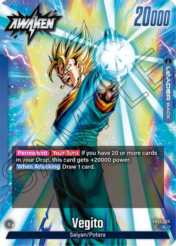 Vegito (FB05-025) [New Adventure] | Total Play
