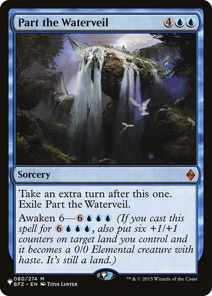 Part the Waterveil [The List Reprints] | Total Play