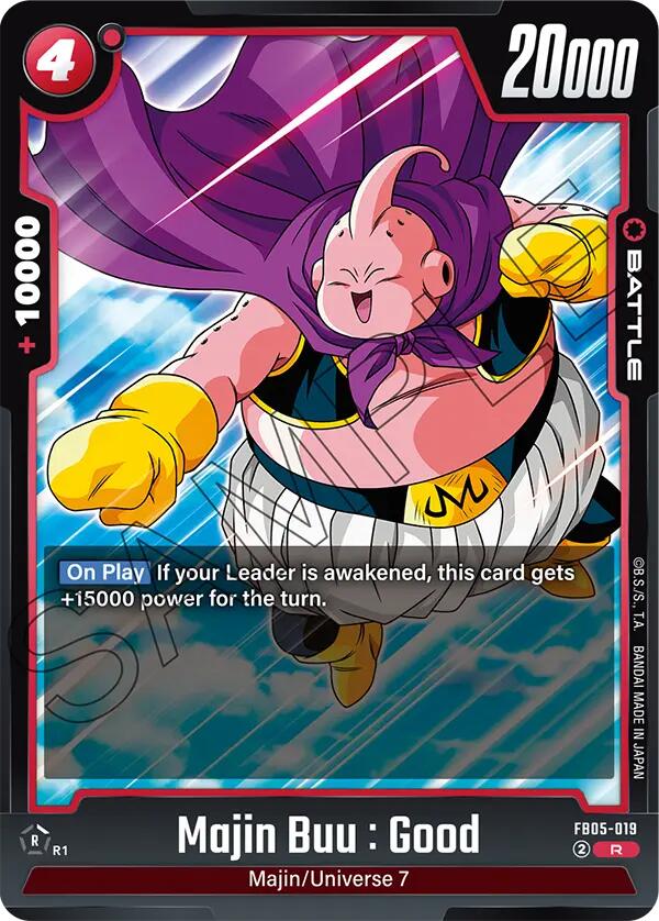 Majin Buu : Good (FB05-019) [New Adventure] | Total Play
