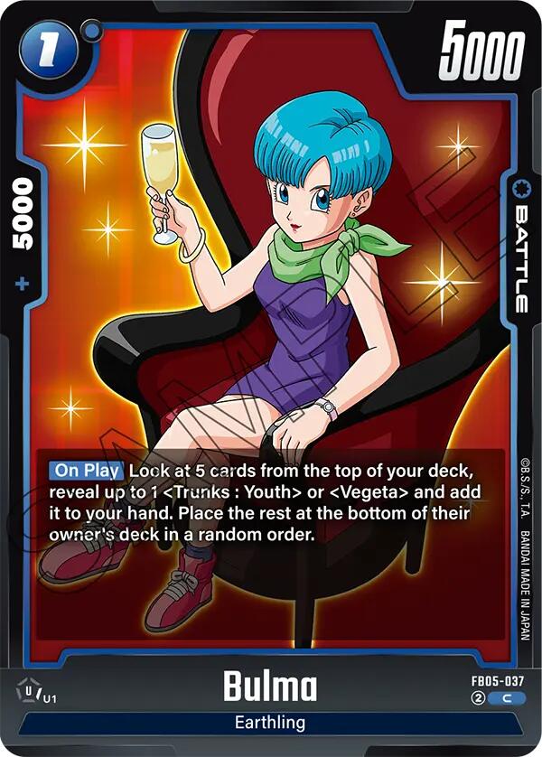 Bulma (FB05-037) [New Adventure] | Total Play