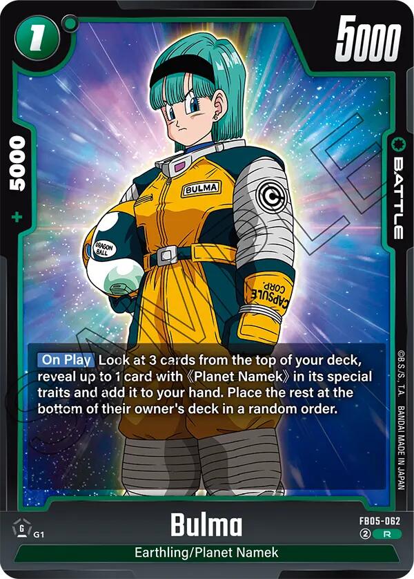 Bulma (FB05-062) [New Adventure] | Total Play