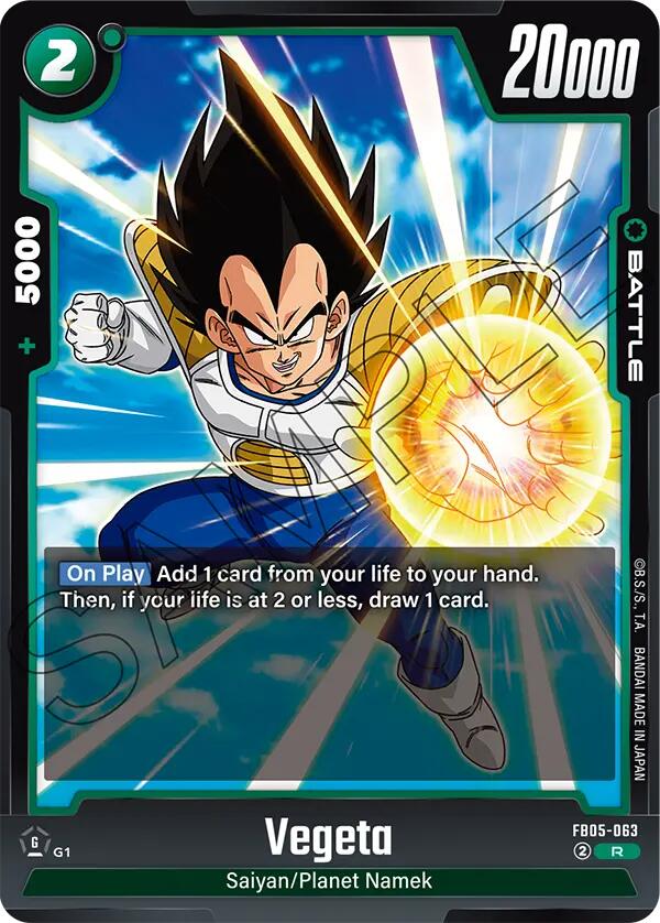 Vegeta (FB05-063) [New Adventure] | Total Play