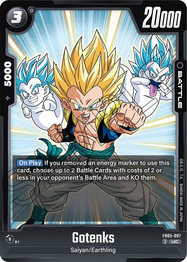 Gotenks (FB05-097) [New Adventure] | Total Play