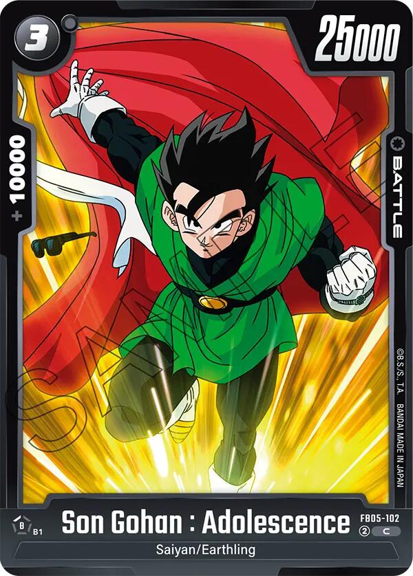 Son Gohan : Adolescence (FB05-102) [New Adventure] | Total Play
