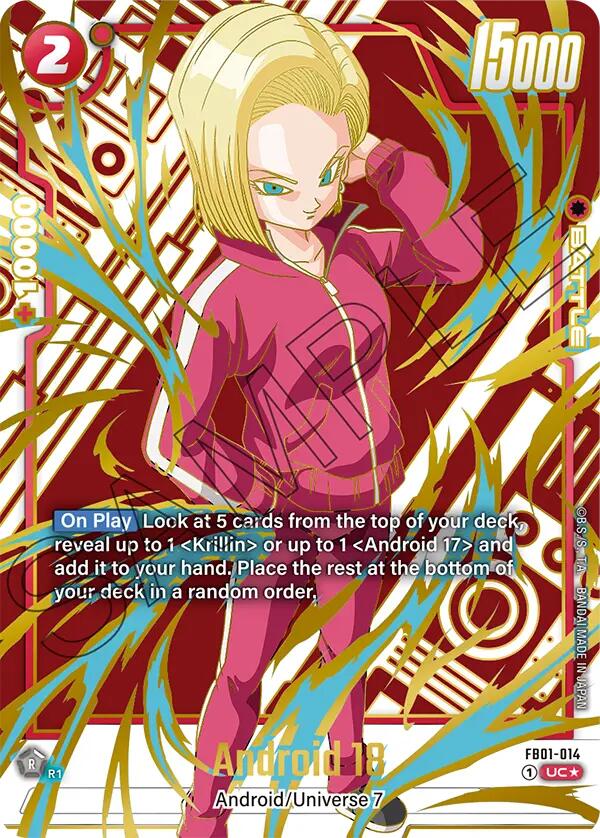 Android 18 (FB01-014) (Alternate Art) [Awakened Pulse] | Total Play