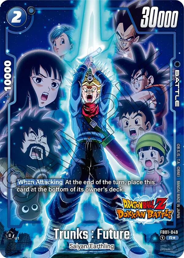 Trunks : Future (FB01-049) (Dragon Ball Z Dokkan Battle Alternate Art) [Awakened Pulse] | Total Play