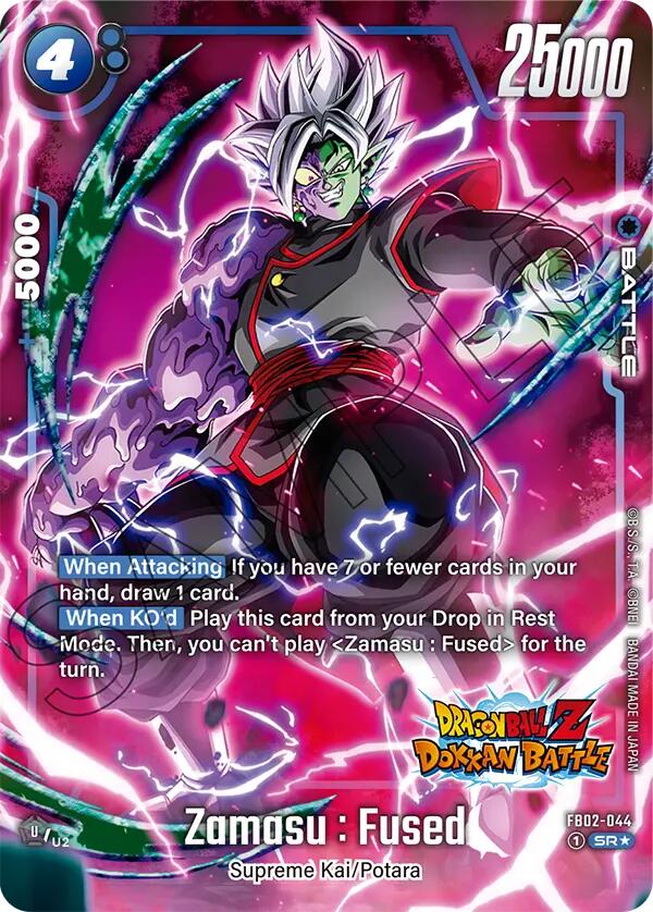 Zamasu : Fused (FB02-044) (Dragon Ball Z Dokkan Battle Alternate Art) [Blazing Aura] | Total Play