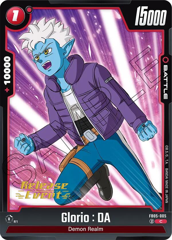 Glorio : DA [New Adventure Release Event Cards] | Total Play