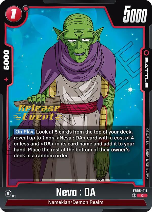 Neva : DA [New Adventure Release Event Cards] | Total Play