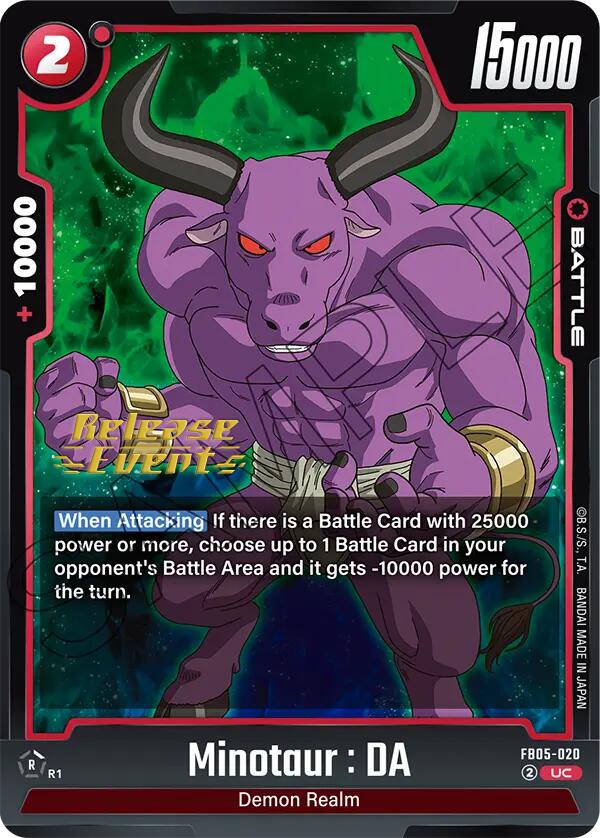 Minotaur : DA [New Adventure Release Event Cards] | Total Play