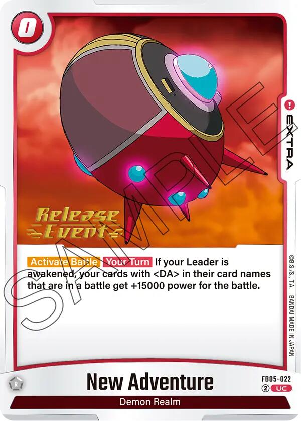 New Adventure [New Adventure Release Event Cards] | Total Play