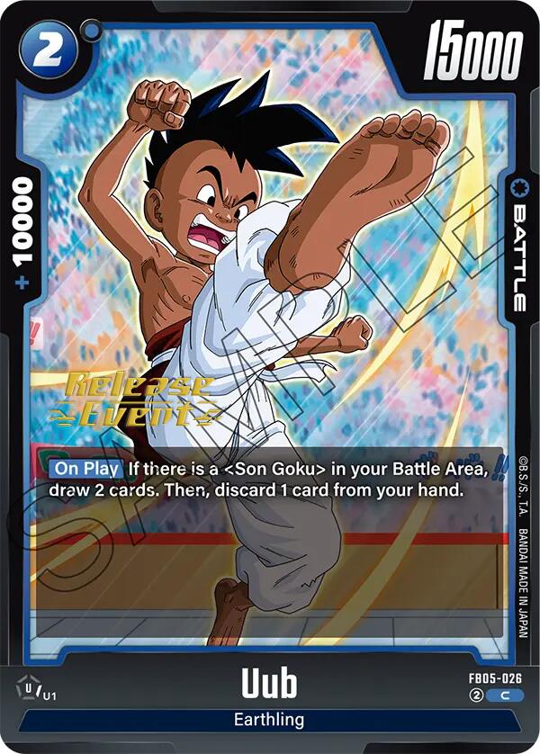 Uub [New Adventure Release Event Cards] | Total Play