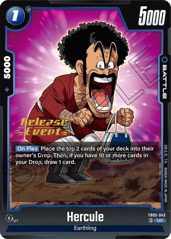 Hercule [New Adventure Release Event Cards] | Total Play