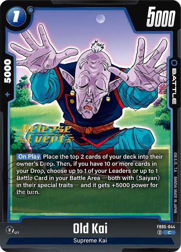 Old Kai [New Adventure Release Event Cards] | Total Play