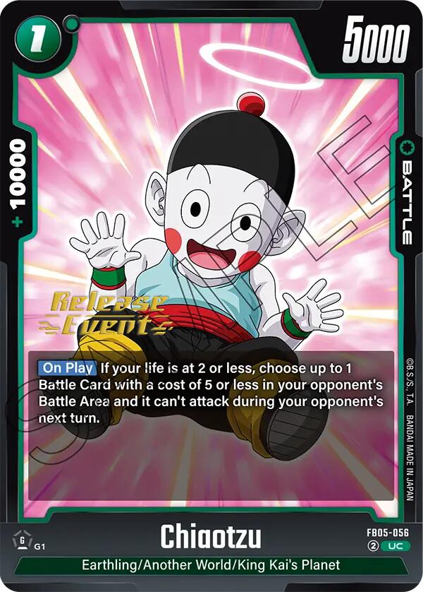 Chiaotzu [New Adventure Release Event Cards] | Total Play
