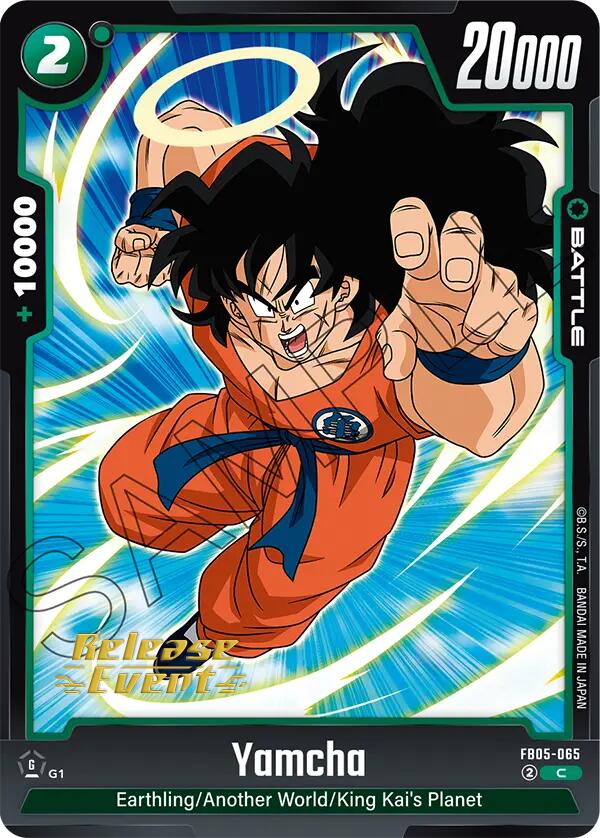 Yamcha [New Adventure Release Event Cards] | Total Play