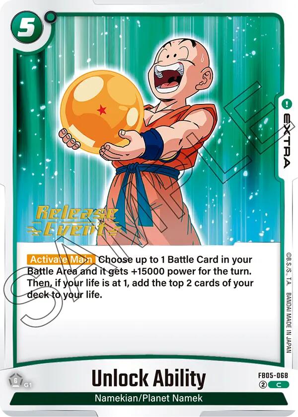 Unlock Ability [New Adventure Release Event Cards] | Total Play