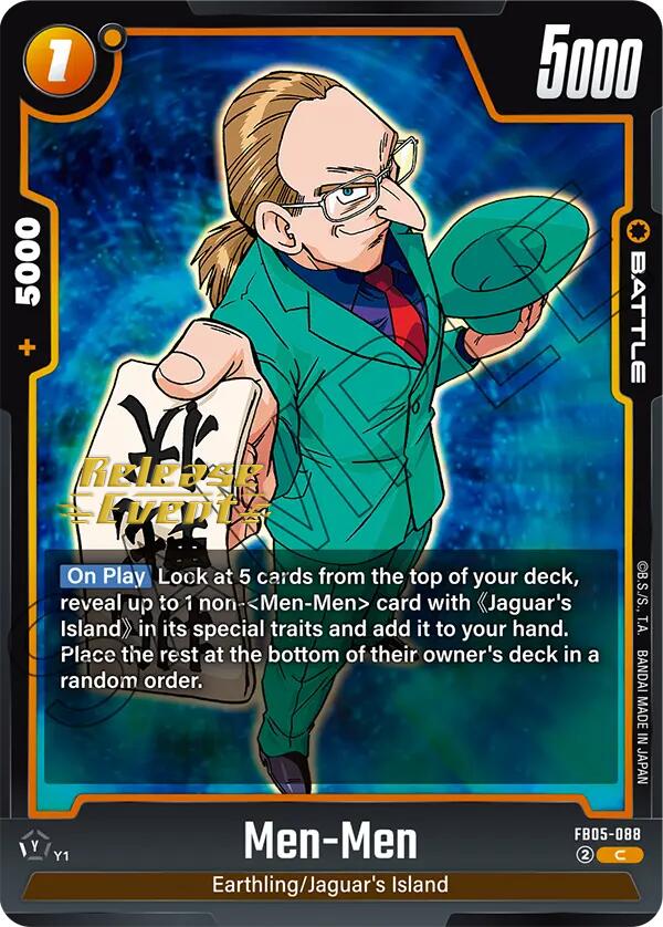 Men-Men [New Adventure Release Event Cards] | Total Play