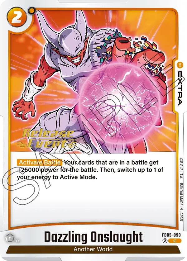 Dazzling Onslaught [New Adventure Release Event Cards] | Total Play