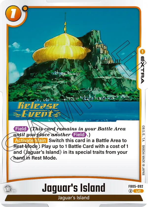 Jaguar's Island [New Adventure Release Event Cards] | Total Play